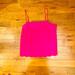 J. Crew Tops | J Crew Pink Spaghetti Strap Top With Scalloped Bottom | Color: Pink | Size: 14