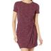 Michael Kors Dresses | Michael Kors Giraffe Twist Short Sleeve Mini Dress Cerise Size Medium Nwt | Color: Purple | Size: Medium