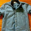 J. Crew Shirts & Tops | Boys J Crew Crewcuts Blue Chambray Long Sleeve Shirt 14 Button Down Dress Shirt | Color: Blue | Size: 14b