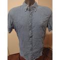 Ralph Lauren Shirts | Men's Ralph Lauren Indigo Oxford Large L Lightweight Blue S/S Button Up Shirt | Color: Blue | Size: L