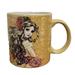 Disney Dining | Disney Beauty And The Beast Princess Belle 20oz Coffee Tea Cup Mug Yellow | Color: Red/Yellow | Size: 20 Oz
