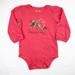 Carhartt One Pieces | Carhartt Long Sleeve Deer Buck Bodysuit Onesie Pink Size 18 Months | Color: Pink | Size: 18mb