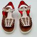 Coach Shoes | Coach Woman's Size 7 Putnam Sandals Coral, Brown And White | Color: Brown/White | Size: 7