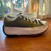 Converse Shoes | Converse Platform Run Star Hike Low Top | Color: Green | Size: 9