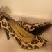 Nine West Shoes | Cheetah Print Heels | Color: Tan | Size: 9.5