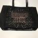 Victoria's Secret Bags | Nwt Victoria Secret Canvas Weekender Tote Bag | Color: Black | Size: Os