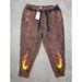 Nike Pants | Nike Sportswear Royal Fleece Air Force 1 Joggers Sweatpants Dz3054-010 Men's Xl | Color: Red | Size: Xl