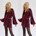 Free People Jackets & Coats | Free People Annmarie Sequins Mini Dress Kimono | Color: Red | Size: Xs