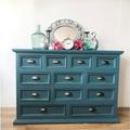 Sold Commission Available, Merchant Chest Of Drawers, Blue, Chest Drawers, Sideboard, Bedroom Furniture, Blue Furniture, Pine
