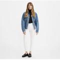 Levi's Jeans | Levi's 721 High Rise Skinny Denim Jeans In Western White 27 | Color: White | Size: 27