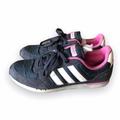 Adidas Shoes | Adidas Neo City Racer Casual Sneaker Navy & Pink Color-Way Women’s Sz. 8.5 | Color: Blue/Pink | Size: 8.5