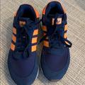 Adidas Shoes | Adidas Unisex Casual Sneaker | Color: Blue/Orange | Size: 8