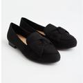 Torrid Shoes | Black Faux Suede Loafer (Ww) | Color: Black | Size: 7