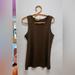 Nike Tops | Nike Brown Tank Top Sz Large | Color: Brown | Size: L