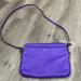 Coach Bags | Coach Limited Edition Electric Purple Cross Body 2-Way Sling Double Zip Bag | Color: Purple | Size: Os