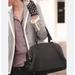 J. Crew Bags | J.Crew Black Leather Satchel Minimalist Hand Bag | Color: Black/Gold | Size: Os