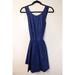 Kate Spade New York Dresses | Kate Spade Saturday Blue Mini Dress Cris-Cross Back Size 4 (49) | Color: Blue | Size: 4