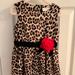 Kate Spade Dresses | Nwt Kate Spade Leopard Print Dress Sz 4t | Color: Brown/Tan | Size: 4tg