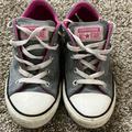 Converse Shoes | Converse Tennis Shoes Size 3 Youth | Color: Gray/Pink | Size: 3bb