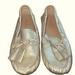Coach Shoes | Coach Nadia Gold Leather Loafers | Color: Gold | Size: 6