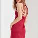 Urban Outfitters Dresses | Nwt, Uo Sally Faux-Suede Strappy Back Mini Dress | Color: Pink/Red | Size: 10