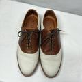 J. Crew Shoes | J Crew Saddle Oxford Shoe, 8.5m | Color: Brown/Cream | Size: 8.5