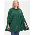 Torrid Jackets & Coats | Nwt Torrid Disney Hocus Pocus Hooded Cape Coat Green Winifred Sanderson | Color: Green | Size: 1x