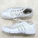 Adidas Shoes | Adidas Triple Cheer Sneakers Women's Size 6.5 White Cheerleader Shoes | Color: White | Size: 6.5