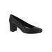 Extra Wide Width Women's Proper Pumps by Easy Street® in Black (Size 9 1/2 WW)