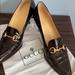 Gucci Shoes | Gucci Mid Heel Pumps Size 8 Aa(Narrow) | Color: Brown | Size: 8