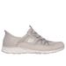 Skechers Women's Slip-ins: Gratis Sport - Leisurely Sneaker | Size 6.5 | Taupe | Synthetic/Textile | Machine Washable