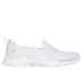 Skechers Women's GO WALK 7 - Vina Slip-On Shoes | Size 8.0 | White | Textile/Synthetic | Vegan | Machine Washable