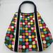 Kate Spade Bags | Kate Spade Multicolor Dot Noel Extra Large Waxed Canvas Packable Tote Bag | Color: Black/Red | Size: Os