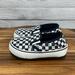 Vans Shoes | New Vans Checkerboard Slip-Er 2 Ultracush Shoe Slipper Youth Kids Size 11 | Color: Black/White | Size: 11b