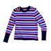 Lilly Pulitzer Sweaters | Nwt Lilly Pulitzer Morgen Sweater In Tropical Stripe Pink/Navy Xxs | Color: Blue/Pink | Size: Xxs