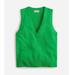 J. Crew Sweaters | J Crew Cashmere V Neck Sweater Vest Kelly Green # Bs941 Nwt Medium Runs Small | Color: Green | Size: M