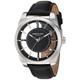 Kenneth Cole New York Men's Analogue Japanese-Quartz Watch with Leather Calfskin Strap 10027837