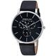 Kenneth Cole New York Men's Analog Quartz Watch with Leather Strap KC50008001