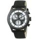 Esprit TP10841 Black Men's Quartz Watch with Silver Dial Analogue Display and Black Leather Strap ES108411002