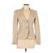 Emporio Armani Wool Blazer Jacket: Tan Jackets & Outerwear - Women's Size 6