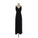 Gap Casual Dress - Maxi: Black Solid Dresses - Women's Size X-Small