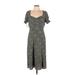 J.Crew Casual Dress: Green Dresses - Women's Size 10