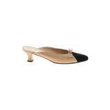 Salvatore Ferragamo Mule/Clog: Ivory Shoes - Women's Size 39