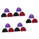 FRCOLOR 15 Pcs Wide-brimmed Stretch Silk Sleeping Flex Hats for Men Women Hats and Caps Beanie Womens Head Scarf Children Shower Hat Sleeping Hat Polyester Drinks