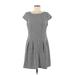 Gabby Skye Casual Dress: Black Dresses - Women's Size 8