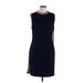 Adrianna Papell Casual Dress - Sheath: Blue Dresses - Women's Size 10