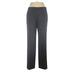 Le Suit Dress Pants - High Rise: Gray Bottoms - Women's Size 10