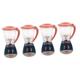 Abaodam 4 Pcs Simulated Home Appliances Toys Pretend Blender Juicer Kids Role Play Toy Home Decoration Pretend Play Kitchen Appliances Home Accessories Infant Toy Household Mixer Baby Abs