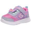 Skechers Comfy Flex 2.0 Lil Flutters Sneaker, Lavender, 5 UK