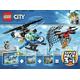 LEGO City Super Pack 3-in-1 Pack 66619, The Sky Police Drone Net Shooter Set, Barbecue Burn Out Set and Police Patrol Car